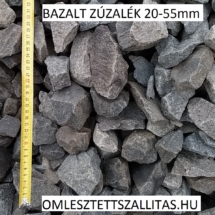 Bazalt kő zúzalék ár szállítás 20-55 mm.