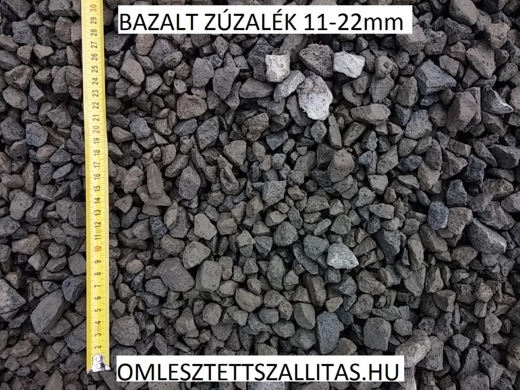 Bazalt zúzalék kő 12-20 mm szállítás ár.